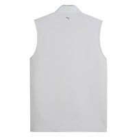 Puma Mens Cloudspun Fleece Hybrid Golf Vest, Grey