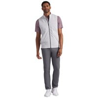 Puma Mens Cloudspun Fleece Hybrid Golf Vest, Grey
