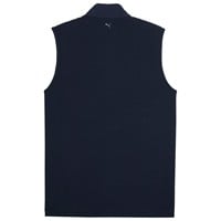 Puma Mens Cloudspun Fleece Hybrid Golf Vest, Navy