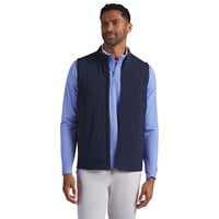 Puma Mens Cloudspun Fleece Hybrid Golf Vest, Navy