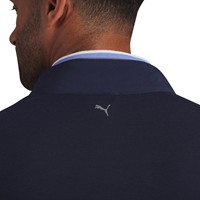 Puma Mens Cloudspun Fleece Hybrid Golf Vest, Navy