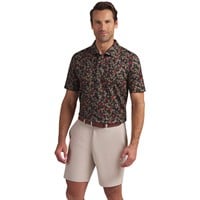 Puma Mens X Volition Poppy Golf Polo, Navy/Brown