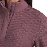 Puma Women's Boulder 1/2 Zip Golf Pullover, Brown