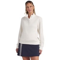 Puma Women's Boulder 1/2 Zip Golf Pullover, White