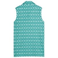 Puma Women's Poms Sleeveless Golf Polo, Light Green