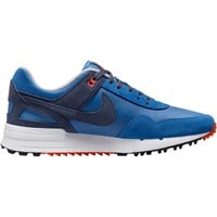 NIKE Unisex Air Pegasus 89 Golf Shoes - Discontinued Style, White/Blue