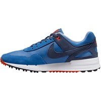 NIKE Unisex Air Pegasus 89 Golf Shoes - Discontinued Style, White/Blue