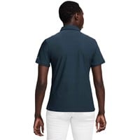 NIKE Womens Victory Mesh Golf Polo, Navy