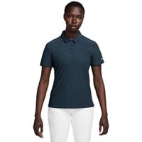 NIKE Womens Victory Mesh Golf Polo, Navy