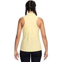 NIKE Womens Victory Sleeveless Golf Polo, Yellow