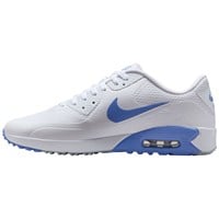 NIKE Mens Air Max 90 G Golf Shoes, White/Royal