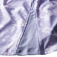 NIKE Women's Victory Print Sleeveless Golf Polo, Light Purple