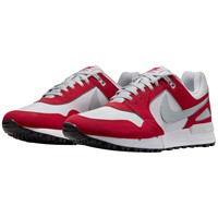NIKE Unisex Air Pegasus 89 Golf Shoes - Discontinued Style, Red/Silver