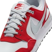 NIKE Unisex Air Pegasus 89 Golf Shoes - Discontinued Style, Red/Silver