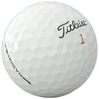 Titleist Pro V1x Left Dash Golf Ball, White