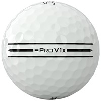 Titleist Pro V1x Left Dash Enhanced Alignment Golf Ball, White