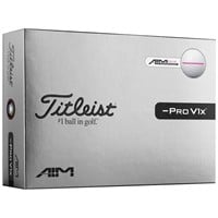 Titleist Pro V1x Left Dash Performance Alignment Golf Ball, White
