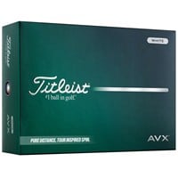 Titleist AVX Golf Ball, White