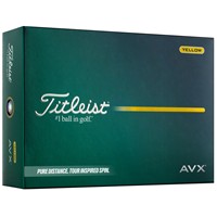 Titleist AVX Golf Ball, Yellow