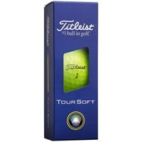 Titleist Tour Soft Golf Ball, Yellow