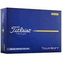 Titleist Tour Soft Golf Ball, Yellow