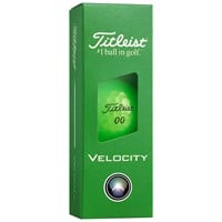 Titleist Velocity Golf Ball, Green