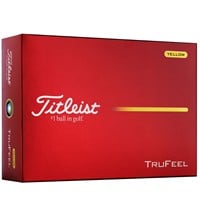Titleist TruFeel Golf Ball, Yellow