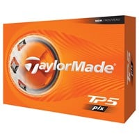TaylorMade 2026 TP5 PIX Golf Ball, White