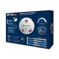 TaylorMade 2026 TP5 PIX USA Golf Ball, White
