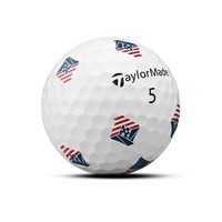 TaylorMade 2026 TP5 PIX USA Golf Ball, White