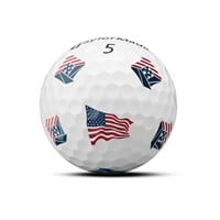 TaylorMade 2026 TP5 PIX USA Golf Ball, White