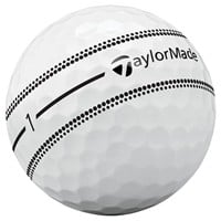 TaylorMade 2026 TP5 Stripe Golf Ball, White
