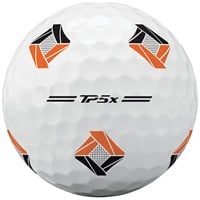 TaylorMade 2026 TP5x PIX Golf Ball, White