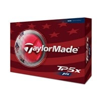 TaylorMade 2026 TP5x PIX USA Golf Ball, White