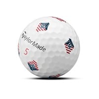 TaylorMade 2026 TP5x PIX USA Golf Ball, White