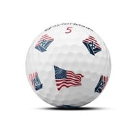 TaylorMade 2026 TP5x PIX USA Golf Ball, White