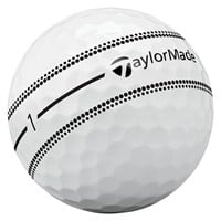 TaylorMade 2026 TP5x Stripe Golf Ball, White