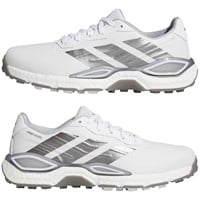adidas Mens Codechaos Golf Shoes, White/Silver