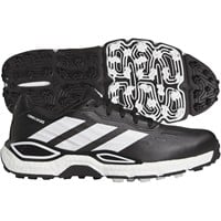adidas Mens Codechaos Golf Shoes, Black/Silver