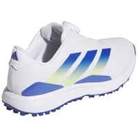 adidas Junior Codechaos Golf Shoes, White/Dark Blue