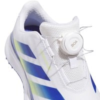 adidas Junior Codechaos Golf Shoes, White/Dark Blue
