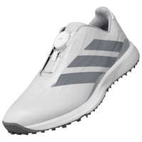 adidas Junior Codechaos Golf Shoes, White/Silver