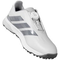 adidas Junior Codechaos Golf Shoes, White/Silver