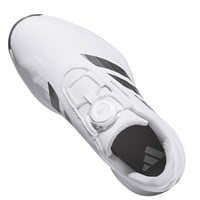 adidas Junior Codechaos Golf Shoes, White/Silver