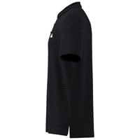 adidas Mens Ultimate365 Tour Cool Feeling Deco Golf Polo, Black/Grey