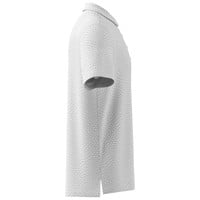 adidas Mens Ultimate365 Tour Cool Feeling Deco Golf Polo, White/Grey