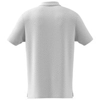 adidas Mens Ultimate365 Tour Cool Feeling Deco Golf Polo, White/Grey