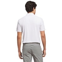 adidas Mens Ultimate365 Tour Cool Feeling Deco Golf Polo, White/Grey