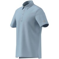adidas Mens Ultimate365 Tour Twistknit Golf Polo, Light Blue