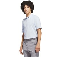 adidas Mens Ultimate365 Tour Twistknit Golf Polo, Light Blue